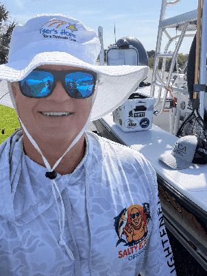 Captain Buddha on the water in the Florida Keys